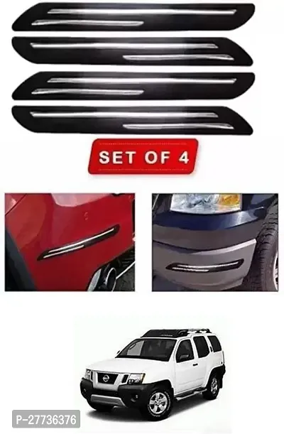 Protective Silicone Car Bumper Protector Guard For Nissan Xterra-Pack Of 4-thumb0