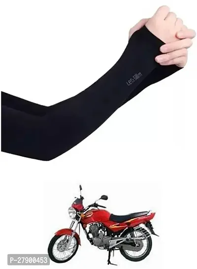 Stylish Breathable and Stretchable Arm Sleeve With Thumb Hole For Hero Ambition