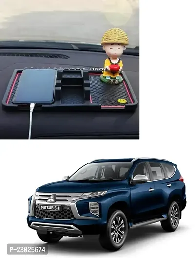 Car Dashboard Pad Mat/Car Mat/Car Cell Phone Holder Mat For Mitsubishi Pajero Sport Facelift