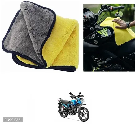 Stylish Bike Cleaning Cloth For Hero Passion Pro TR