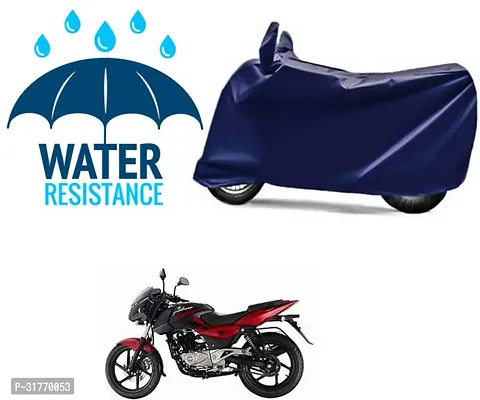 Splendid Waterproof Polyester Two Wheeler Cover Suitable For Bajaj Pulsar 180 DTS-i Bikes