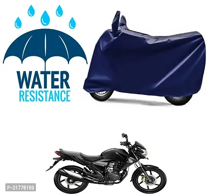 Splendid Waterproof Polyester Two Wheeler Cover Suitable For Honda All Bike Models-thumb0