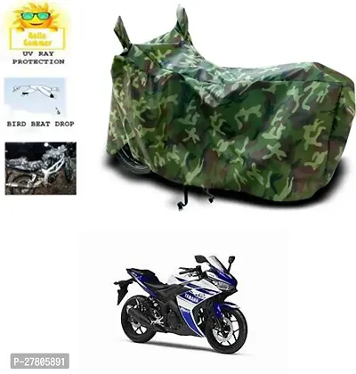 Designer Bike Body Cover Jungle Green For Yamaha Yzf R25