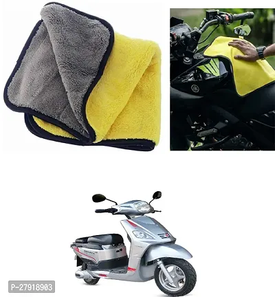 Stylish Bike Cleaning Cloth For Hero Electric NYX e5