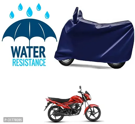 Splendid Waterproof Polyester Two Wheeler Cover Suitable For Suzuki Hayate EP Bikes-thumb0