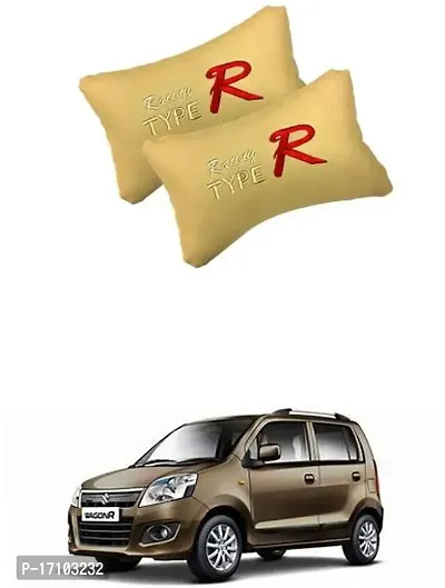 Car Pillow Beige Typer For WagonR