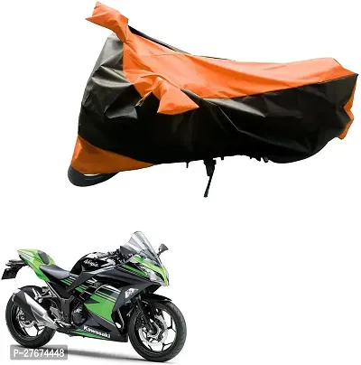 Dust and Water Resistant  Nylon Kawasaki Star Sport Ninja Bike Cover-thumb0