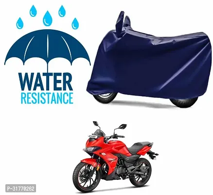 Splendid Waterproof Polyester Two Wheeler Cover Suitable For Hero Xtreme 200S Bikes