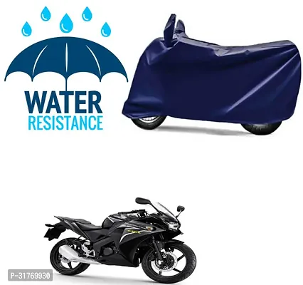 Splendid Waterproof Polyester Two Wheeler Cover Suitable For Honda CBR 150R Bikes