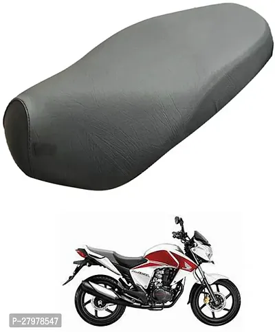 Two Wheeler Seat Cover Black For Honda Cb Twister-thumb0