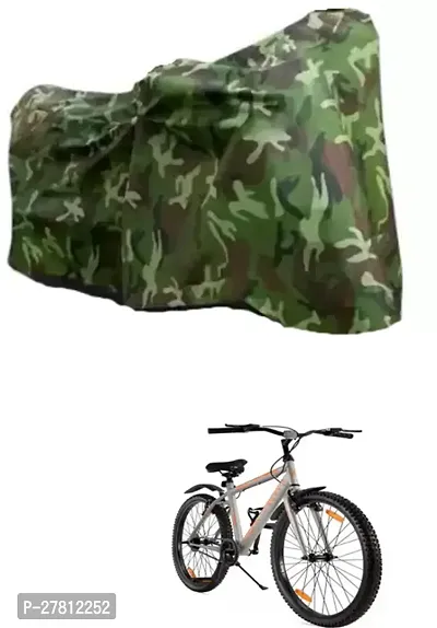 Designer Cycle Cover Green Jungle For Urban Terrain Denver