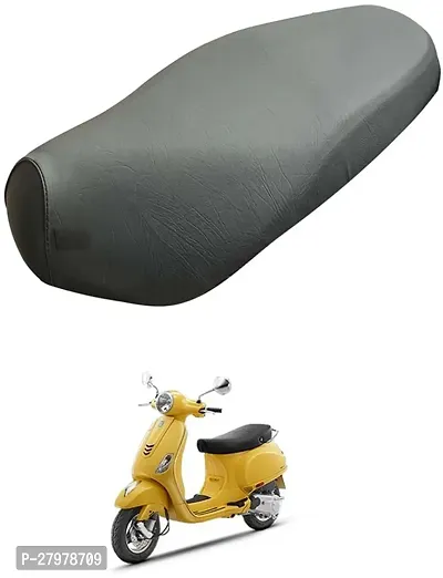 Two Wheeler Seat Cover Black For Vespa Zx 125