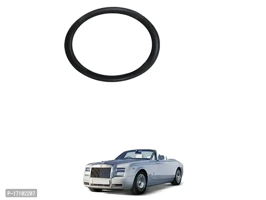 Car Stering Cover Round Black For Drophead-thumb0