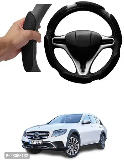 Car Better Grip Black Steering Wheel Cover (Slip-in) For Mercedes Benz E-Class All Terrain