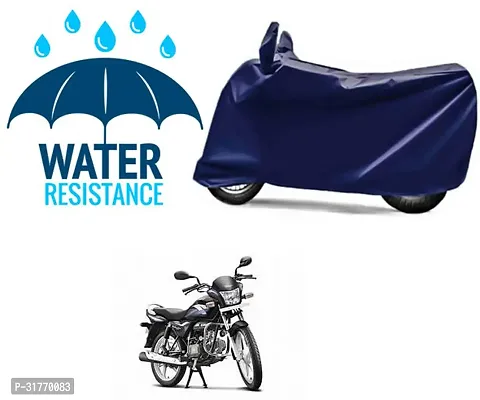 Splendid Waterproof Polyester Two Wheeler Cover Suitable For Hero Splendor Pro Bikes