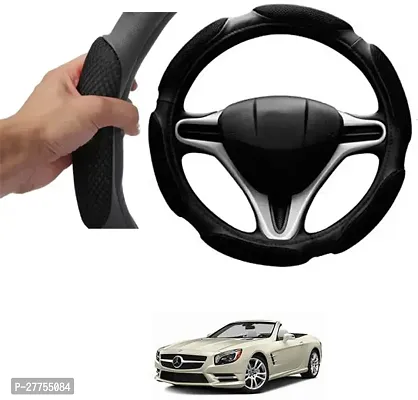 Car Steering Cover Black 6G Skidproof For Mercedes Benz Sl-Class