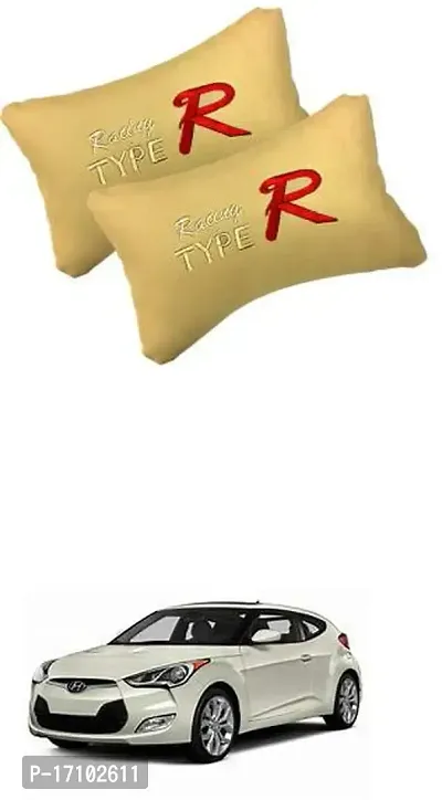 RONISH Car Pillow Beige Typer for Veloster