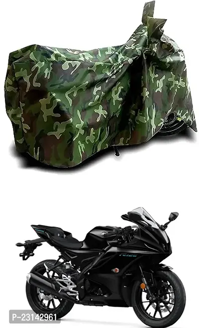 RONISH Dust Proof Two Wheeler Cover (Multicolor) For Yamaha YZF-R15 V3 New BS6_a57