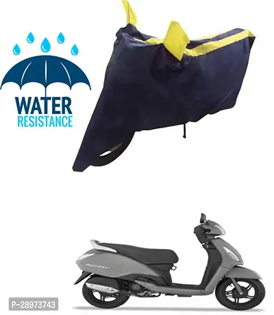 Stylish Waterproof Two Wheeler Cover For TVS Jupiter Motorcycle-thumb0