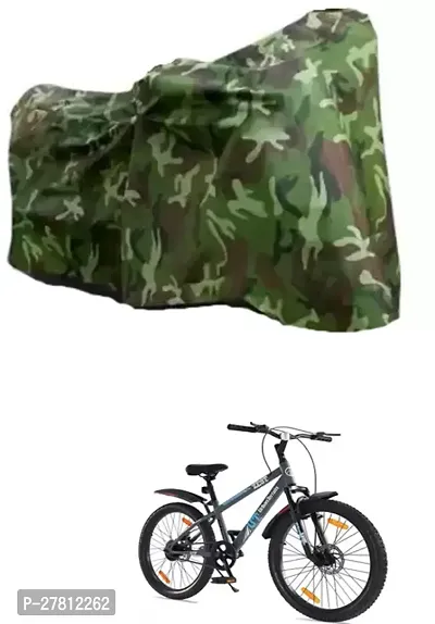 Designer Cycle Cover Green Jungle For Urban Terrain Zest24T