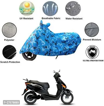 Water Resistant Polyester Bike Cover For Hero Electric Optima Plus-thumb0