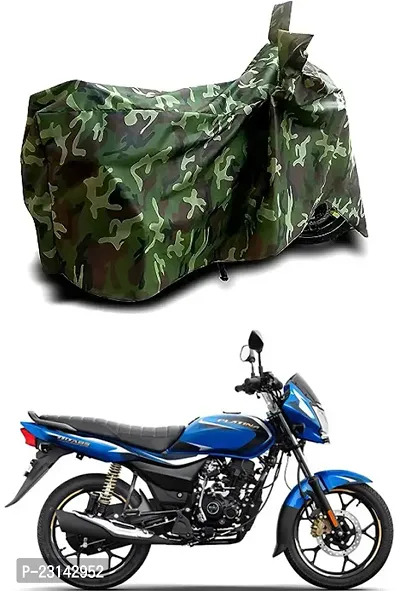 RONISH Dust Proof Two Wheeler Cover (Multicolor) For Bajaj Platina 110_a49