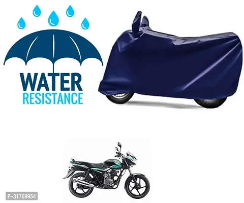 Splendid Waterproof Polyester Two Wheeler Cover Suitable For Bajaj All Bike Models-thumb0