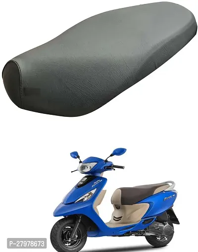 Two Wheeler Seat Cover Black For Tvs Scooty Zest 110