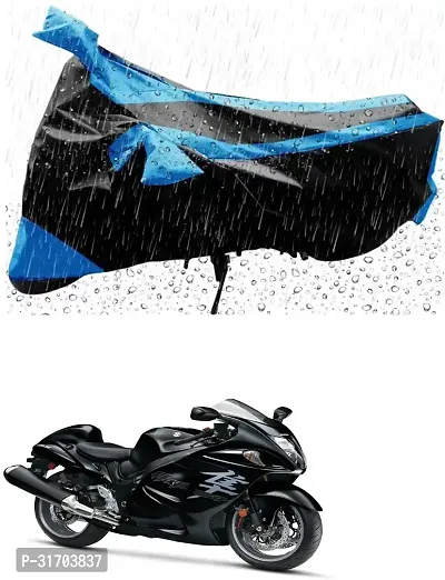 Useful Solid Waterproof Two Wheeler Cover Suzuki Hayabusa-thumb0