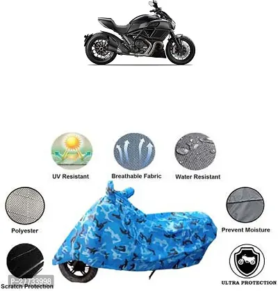 Durable and Water Resistant Polyester Bike Cover For Ducati Diavel