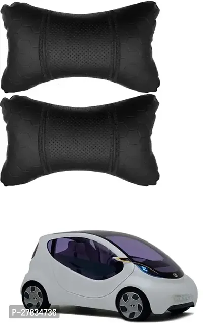 Comfortable Car Neckrest Pillow Black Football Design For Honda Pixel