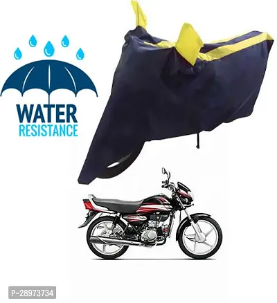 Stylish Waterproof Two Wheeler Cover For Hero HF Deluxe Motorcycle