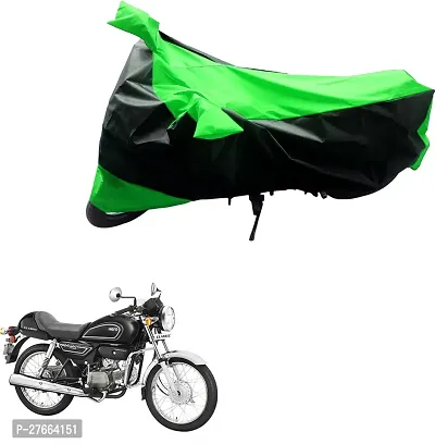 Stylish Green Nylon Hero Splendor Pro Classic Bike Cover