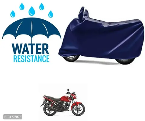 Splendid Waterproof Polyester Two Wheeler Cover Suitable For Suzuki Sling Shot Plus Bikes-thumb0