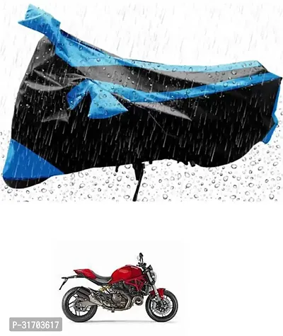 Useful Solid Waterproof Two Wheeler Cover Ducati Monster 82-thumb0