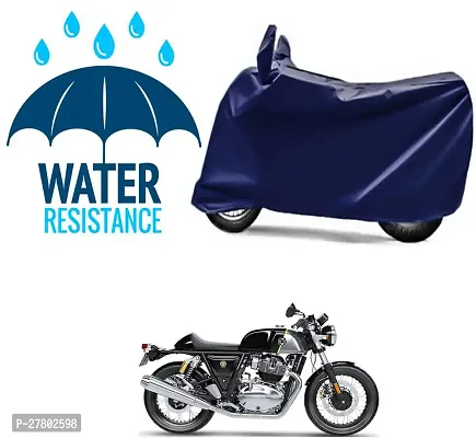 Designer Bike Body Cover Navy Blue For Royal Enfield Continental Gt 650