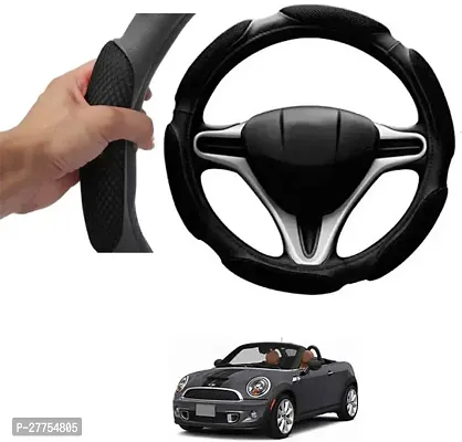 Car Steering Cover Black 6G Skidproof For Universal For Car Cooper S-thumb0