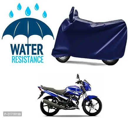 Splendid Waterproof Polyester Two Wheeler Cover Suitable For Yamaha Gladiator RS Bikes