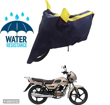 Stylish Waterproof Two Wheeler Cover For TVS Radeon Motorcycle