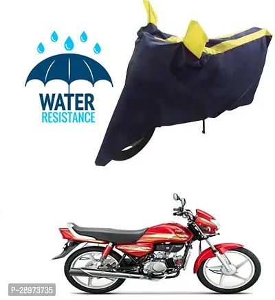 Stylish Waterproof Two Wheeler Cover For Hero HF Motorcycle