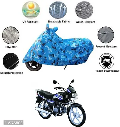 Durable and Water Resistant Polyester Bike Cover For Hero Splendor Pro