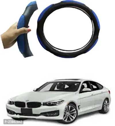 RONISH Car Steeing Cover/Black,Blue Steering Cover For BMW GranTurismo-thumb0