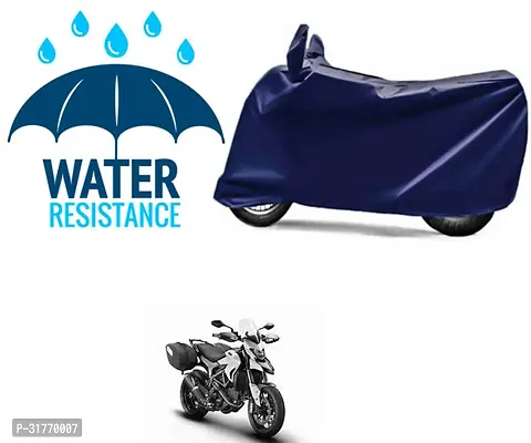 Splendid Waterproof Polyester Two Wheeler Cover Suitable For Ducati Hyperstrada Bikes