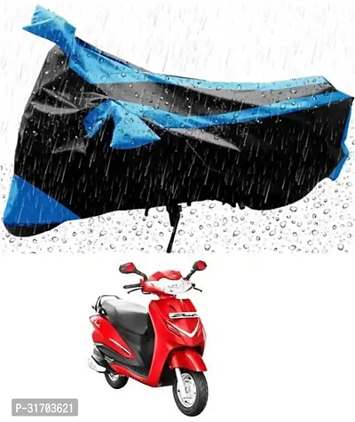 Useful Solid Waterproof Two Wheeler Cover Hero Moto Corp Duet-thumb0