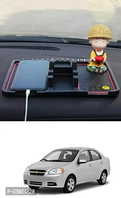 Car Dashboard Pad Mat/Car Mat/Car Cell Phone Holder Mat For Chevrolet Aveo