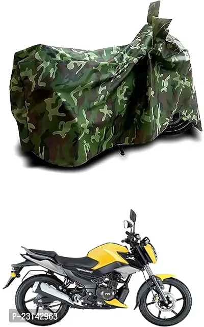 RONISH Dust Proof Two Wheeler Cover (Multicolor) For TVS Raider_a59