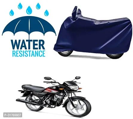 Splendid Waterproof Polyester Two Wheeler Cover Suitable For Honda CD 110 Dream Bikes