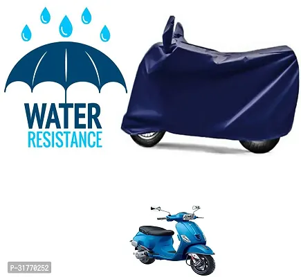 Splendid Waterproof Polyester Two Wheeler Cover Suitable For Vespa All Bike Models