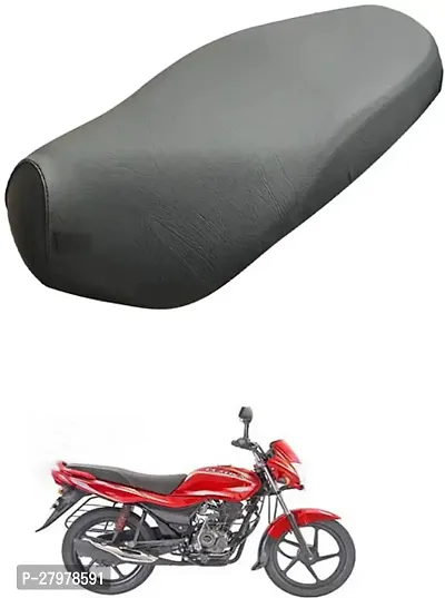 Two Wheeler Seat Cover Black For Bajaj Platina 100 Dts-I