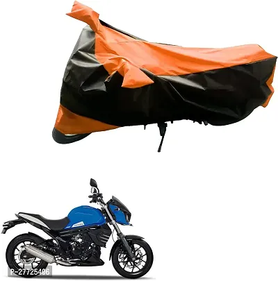 Dust And Water Resistant Nylon Mahindra Universal For Bike Bike Cover-thumb0